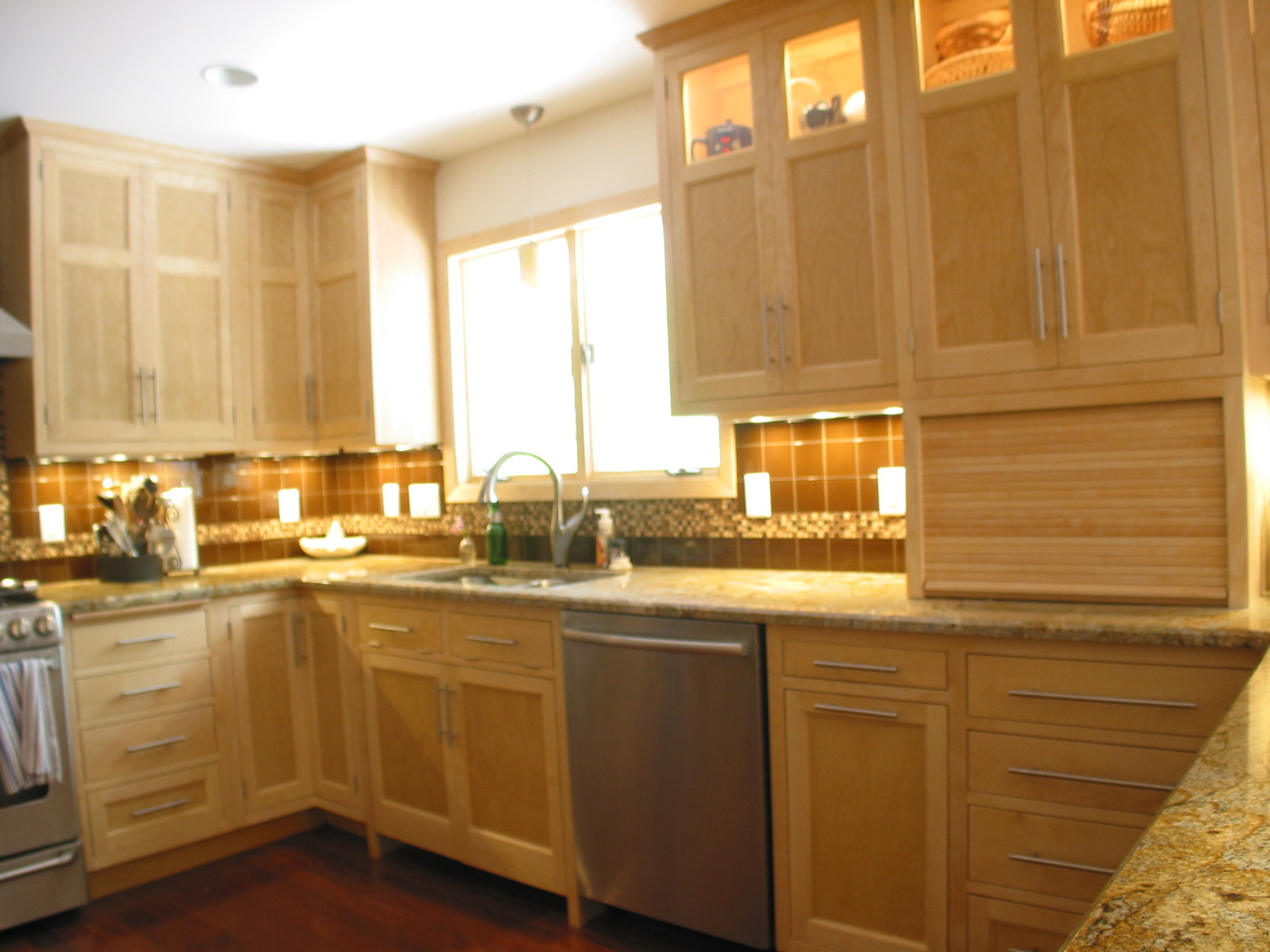 Custom cabinetry and kitchen remodel by Whole Builders